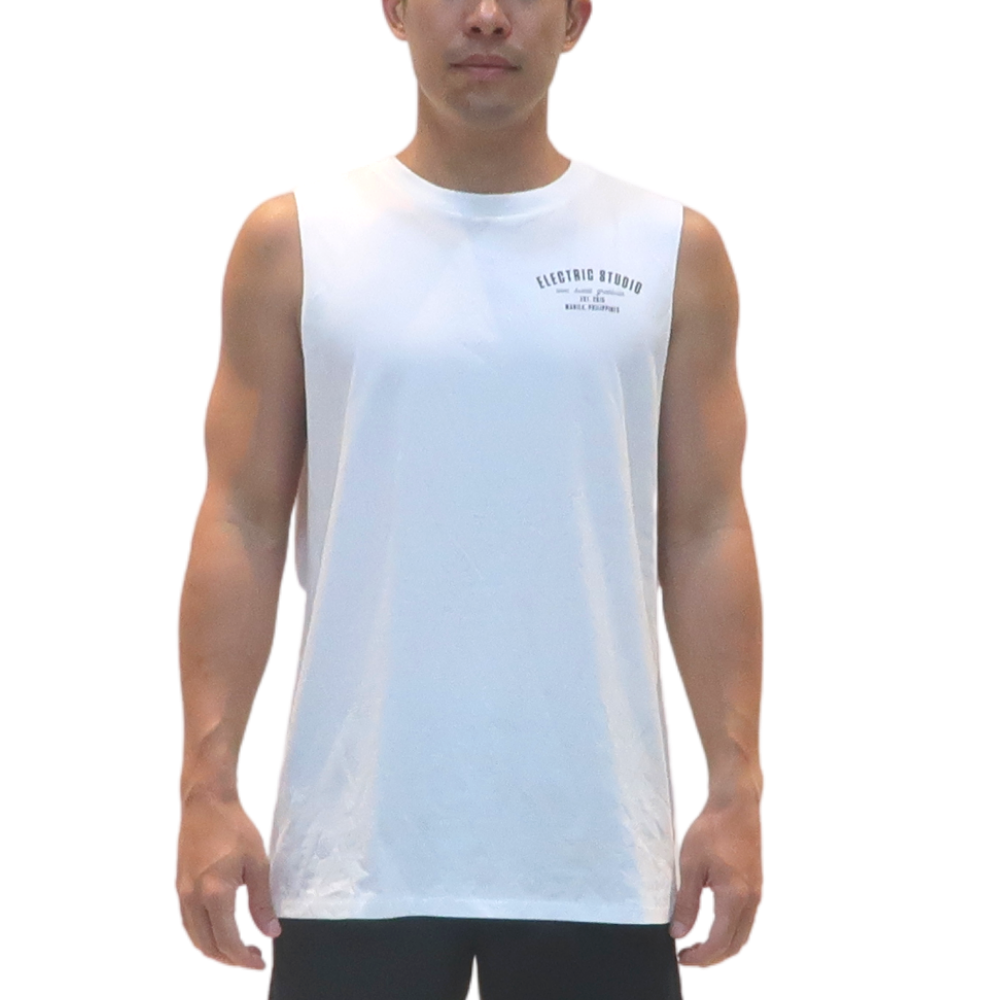 ELECTRIC STUDIO EST. 2015 MUSCLE TEE