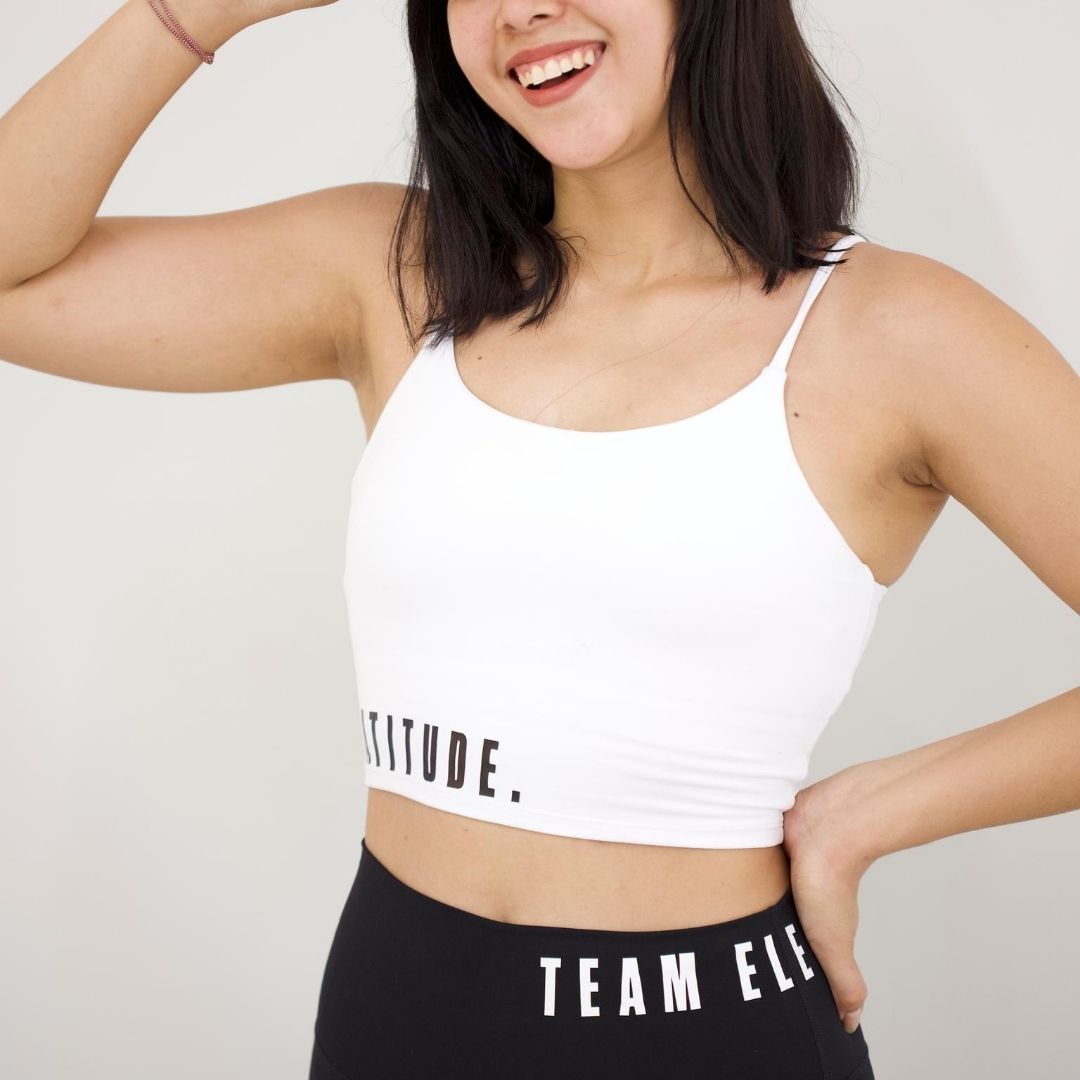 POWER UP CROP / LOVE SWEAT GRATITUDE