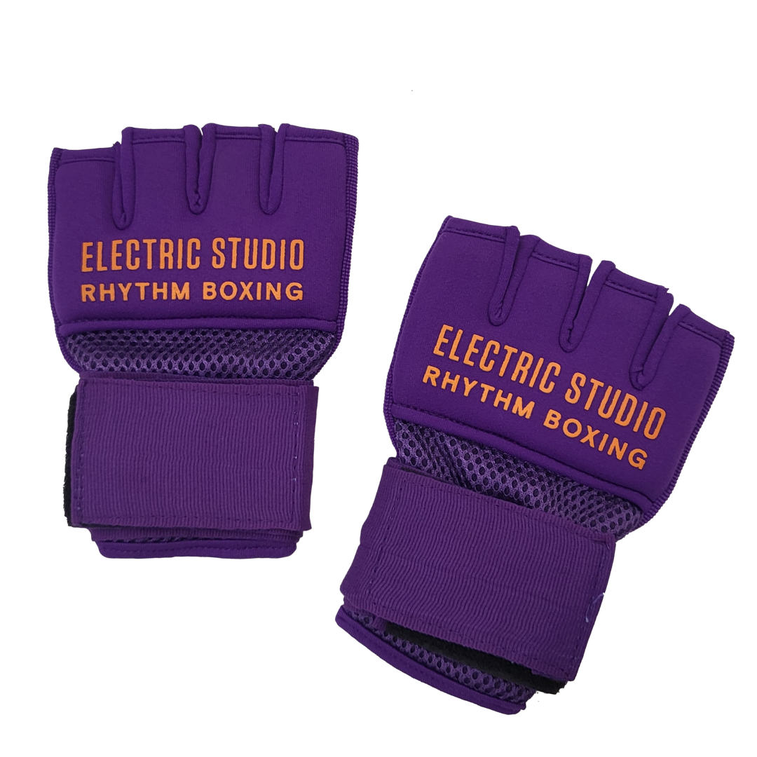 ELECTRIC RHYTHM BOXING HAND WRAPS - PURPLE