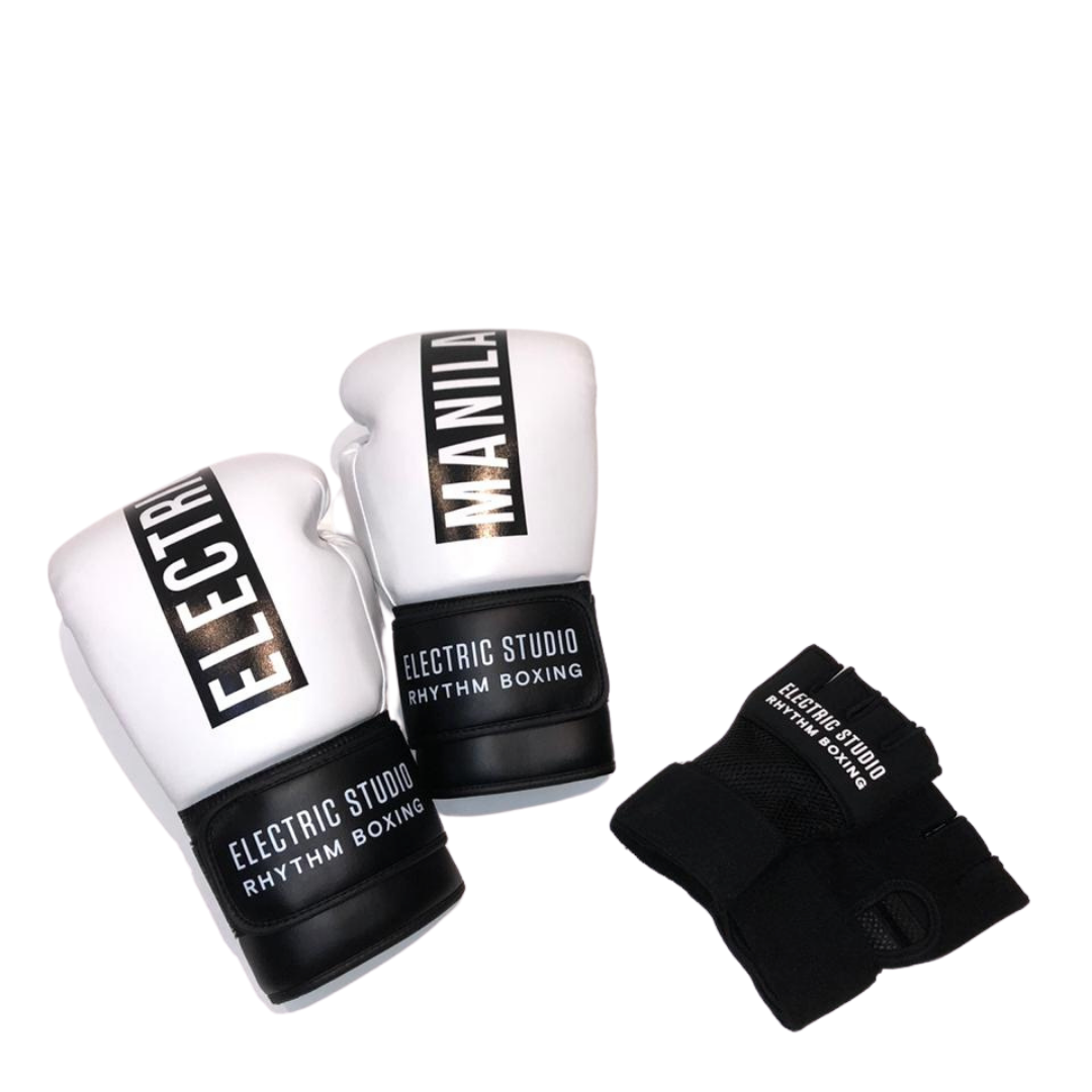 ELECTRIC RHYTHM BOXING GLOVE & WRAP BUNDLE