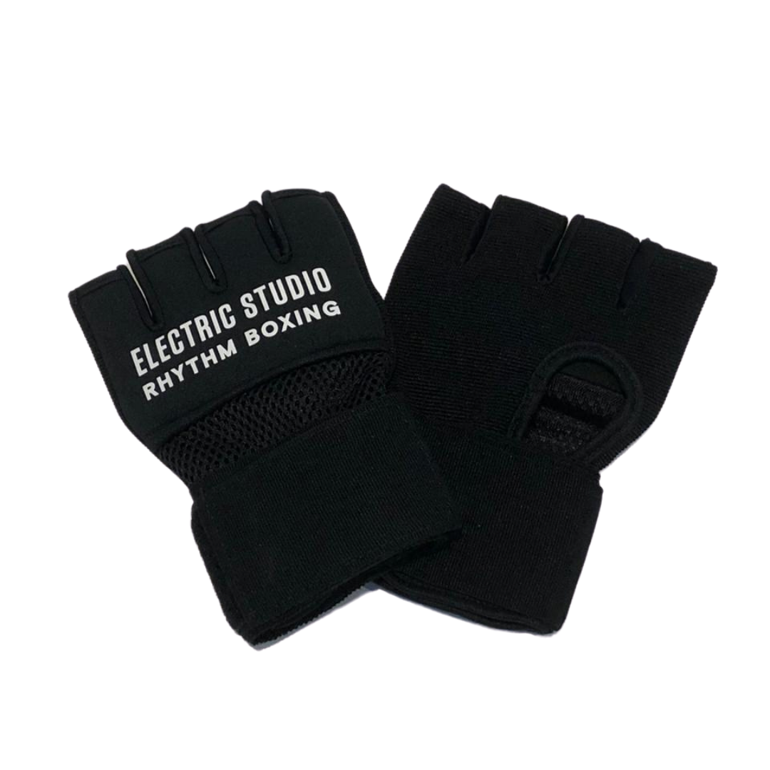 ELECTRIC RHYTHM BOXING HAND WRAPS - BLACK
