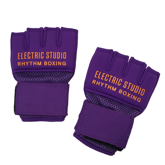 ELECTRIC RHYTHM BOXING HAND WRAPS - PURPLE
